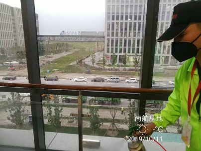 格安瑞施工隊成功治理北京大興國際機場南航基地裝修污染